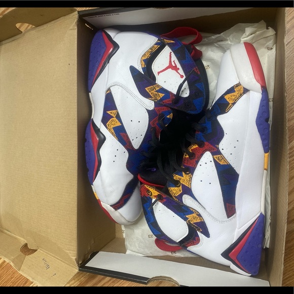 Mens Air Jordan 7 Retro Sweater 2015 Size 8 - Picture 4 of 9